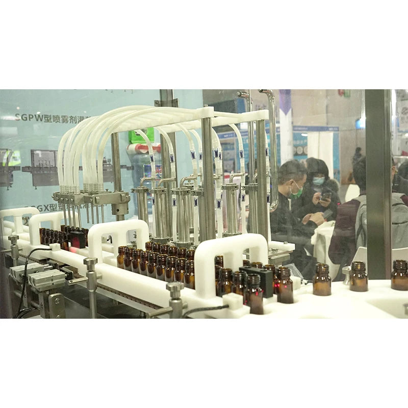 Automatic syrup bottle filler and capper filling capping and labeling machine for liquid