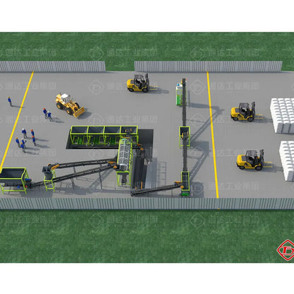 Fertilizer Plant Compound Fertilizer Production Line Fertilizer Making Equipment