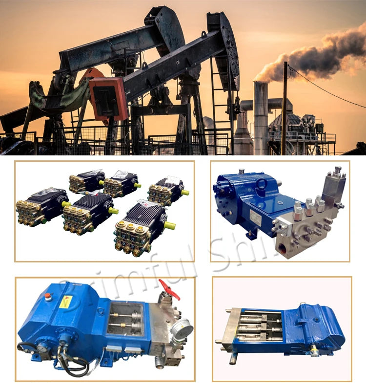 350bar to 3000bar high pressure water blasting reciprocating plunger pump water blasting equipment for sale