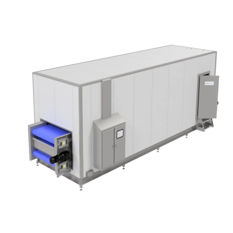 ZSTR Premium Industrial Rapid Freezing Equipment/IQF Quick Freezer/Tunnel-style Cryogenic Blast Freezer for Food