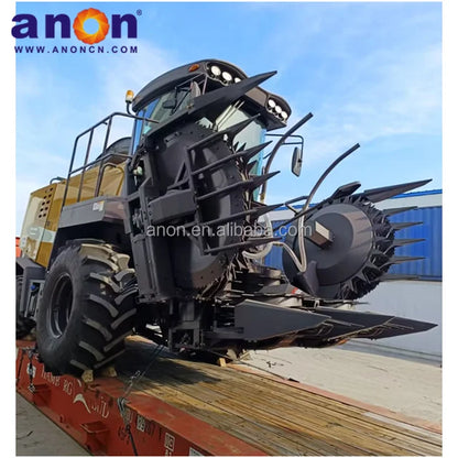 ANON mini silage forage harvester Multifunction Agricultural Corn Combine Harvester for sale china forage harvester manufacturer