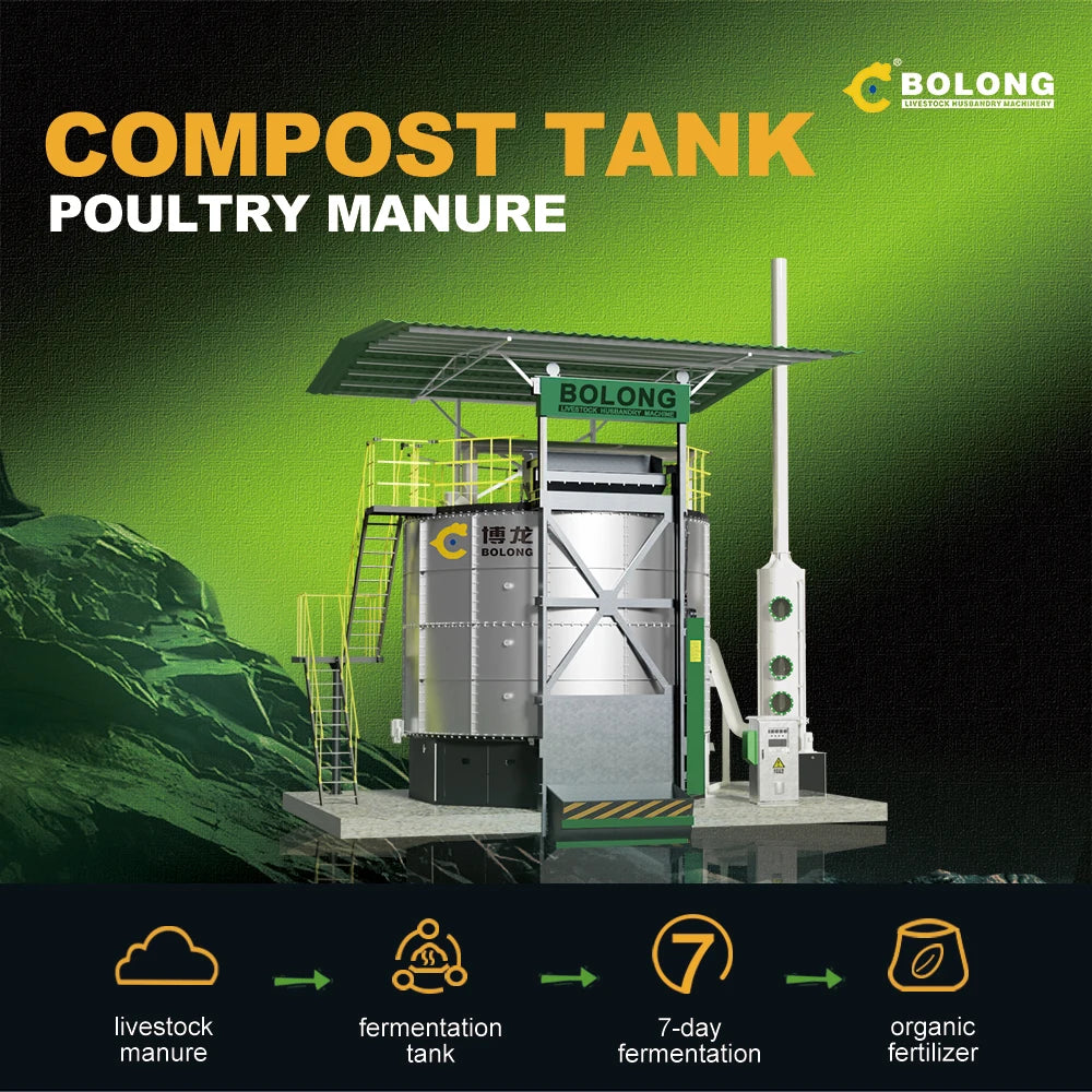 fertilizers organic chicken poultry farming equipments compost making machines