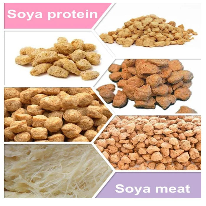 Artificial soya extruder machine vegan meat wet soya meat manufacturing plant soybean protein machines