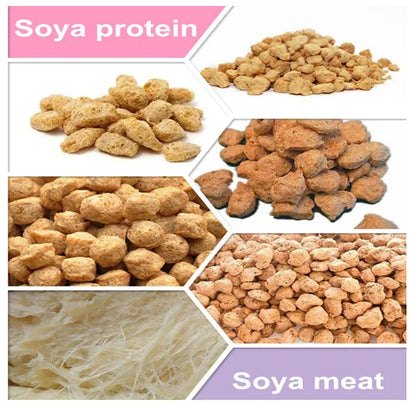Artificial soya extruder machine vegan meat wet soya meat manufacturing plant soybean protein machines