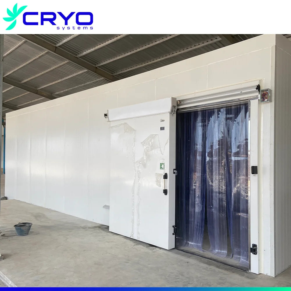 industrial blast freezer for frozen seafood shrimp cold room with air cooler for sale