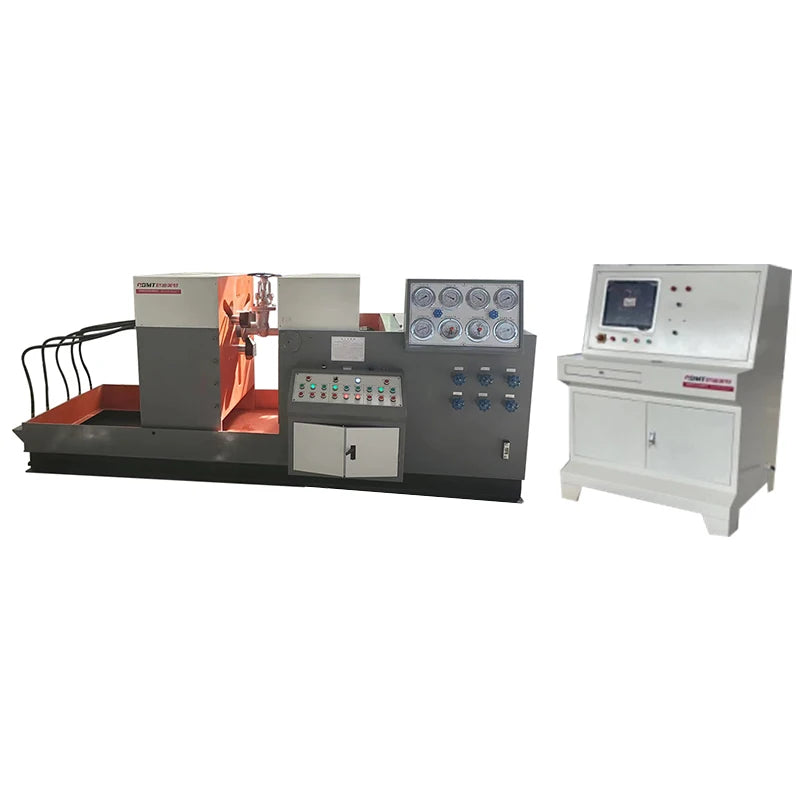 With acquisition system Flanged Valve Pressure Test Bench  Repair Workshop Industrial Valve Testing Equipments