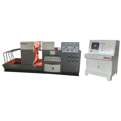 With acquisition system Flanged Valve Pressure Test Bench  Repair Workshop Industrial Valve Testing Equipments