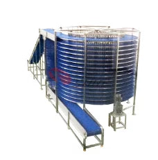 Spiral Cooling Conveyor System/Quick Frozen Bread Spiral Freezer Machine