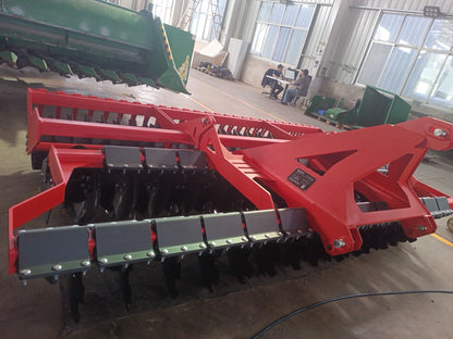 middle duty 1ZLX-2.7 3.2 meter disc harrow  power  Combination Tillage  land breaking leveling machine tillage tiller machine