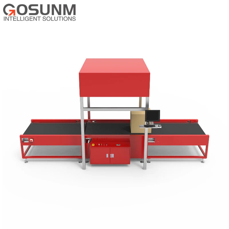 Efficiency Parcel DWS system fast scan 3d volume camera measuring Dimensioning Weighing Scanning Sorting Machine