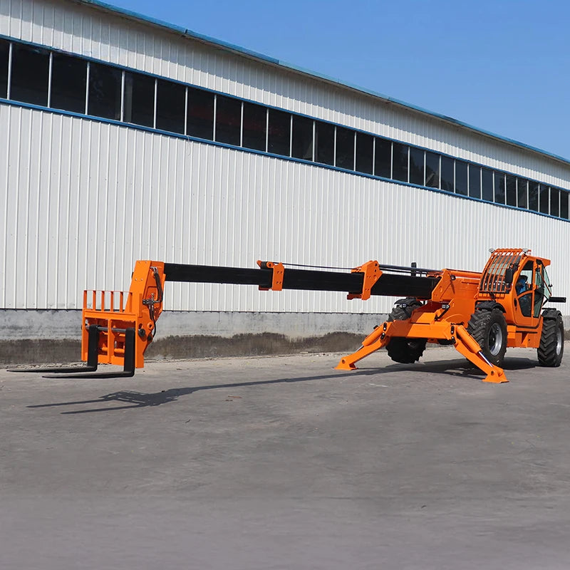 Telescopic forklift euro 5 engine 4t 4.5t 5ton telehandler forklifft with 17m 18m llift height