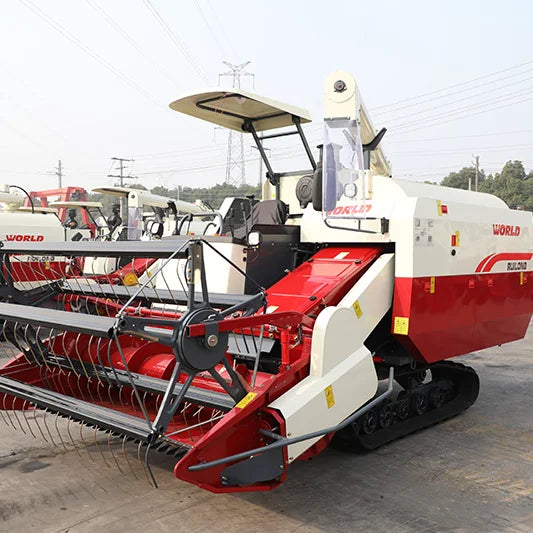 China World Ruilong 4LZ-4.0E Combine Harvester for Rice and Wheat