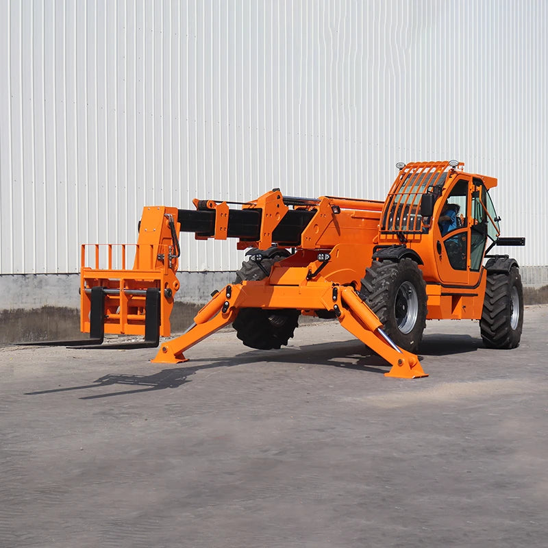 Telescopic forklift euro 5 engine 4t 4.5t 5ton telehandler forklifft with 17m 18m llift height