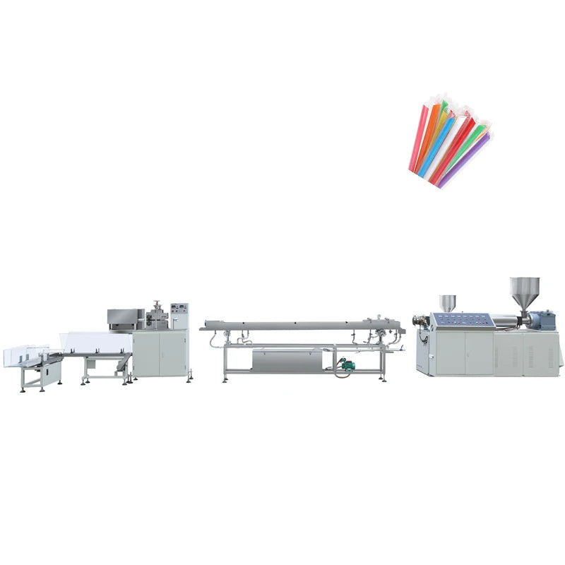high speed extruder straw making machine PLA Eco-friendly straw making machine Lollipop extruder Making Machine