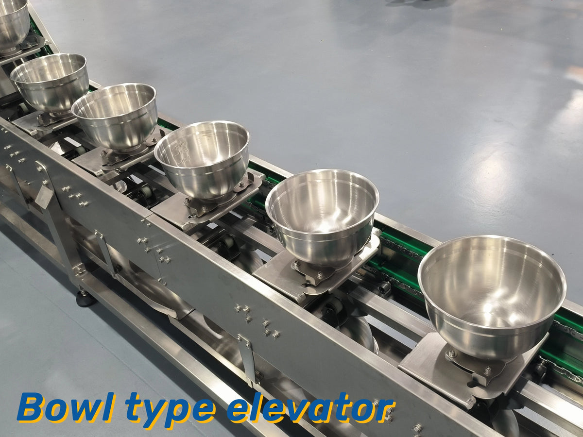 Bowl Conveyor Feeding Ready-To-Eat Food Chicken Soup Doypack Automatic Rotating Retort Bag Packaging Machine