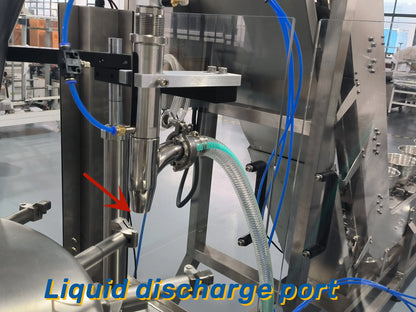 Bowl Conveyor Feeding Ready-To-Eat Food Chicken Soup Doypack Automatic Rotating Retort Bag Packaging Machine