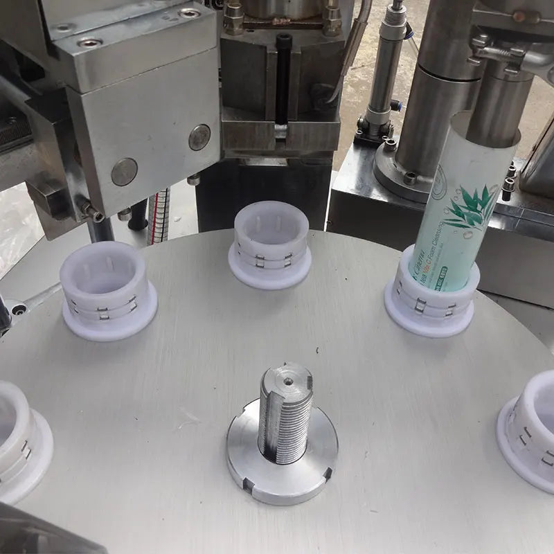 High Speed Soft Alu Plastic Tube Semi Auto Lotion Cream Full Automatic Filling And Sealing Machine For Sale Price
