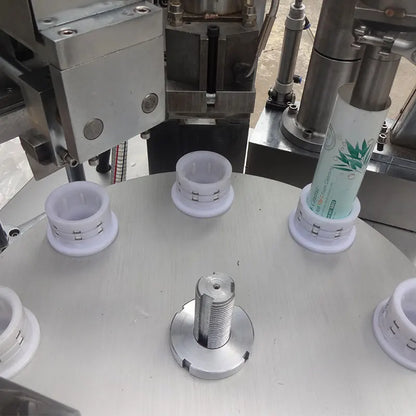 High Speed Soft Alu Plastic Tube Semi Auto Lotion Cream Full Automatic Filling And Sealing Machine For Sale Price