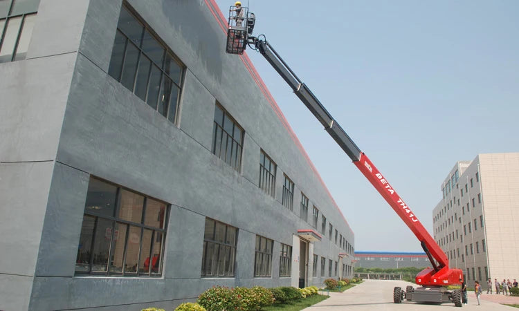China top brand Electric Work Articulated Boom Lift ZA14JE