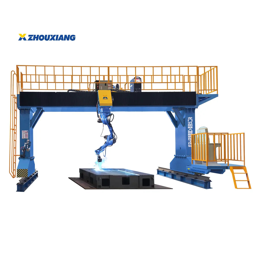 Cost-Effective Industrial Steel Structure Weld Robot Station Welding For H-Beam