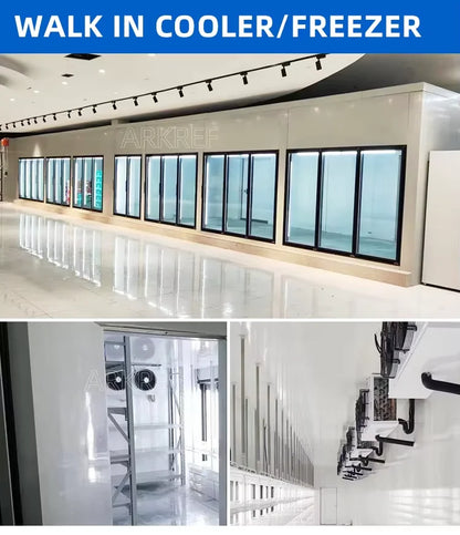 Arkref Industrial Quick Freezing Medium Large Butcher Butchery Equipment Slaughterhouse Cold Room Storage Refrigerator