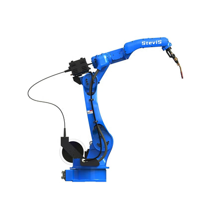 Local service in Bulgaria robotic arm machine welding for storage racks production robot MIG weld industry automat robot weld