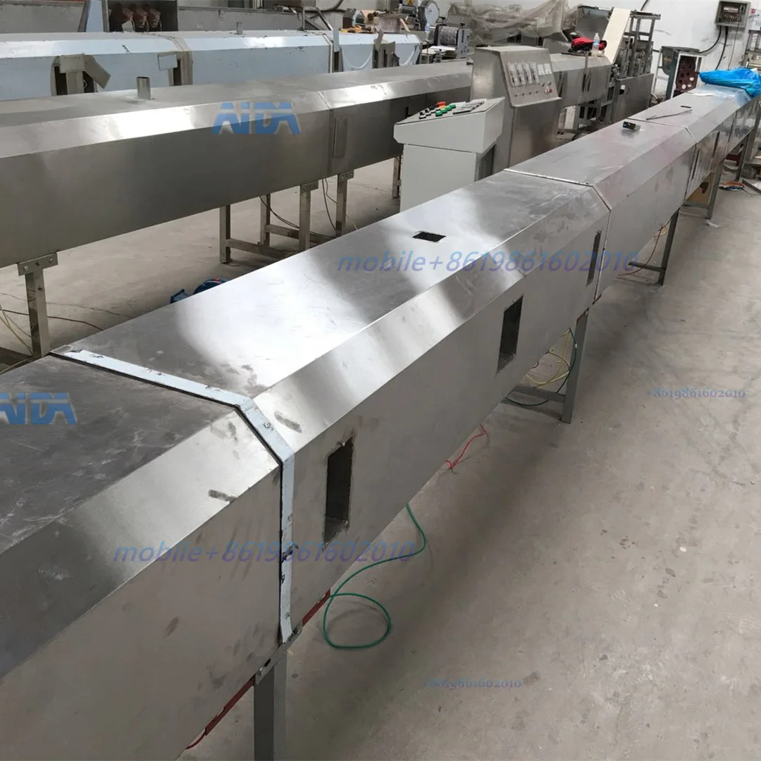 Fully automatic biscuit  tunnel oven gas electric biscuit oven small gas cookie cake tray oven