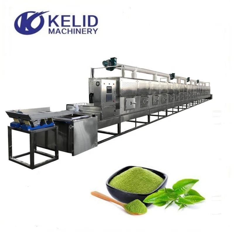Microwave Silkworm Cocoon Dryer Machinery Tunnel Microwave Oven