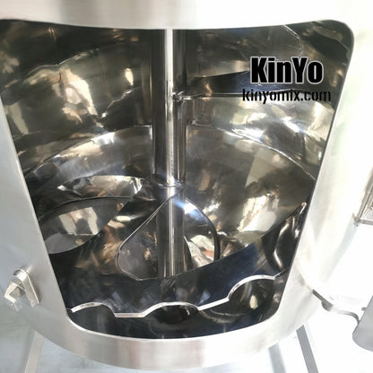 KinYo 500L vertical ribbon blender conical mixer vertical cone mixer helical mixer