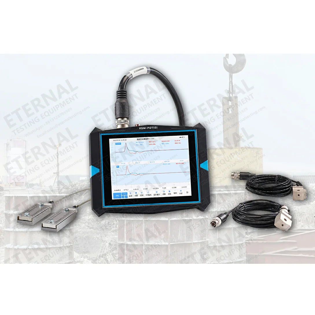 High-Strain Pile Bearing Tester, high strain foundation Pile dynamics analyzer Pile Driving Analyzer