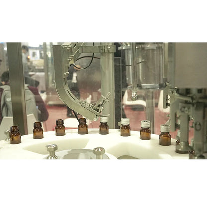 Automatic syrup bottle filler and capper filling capping and labeling machine for liquid