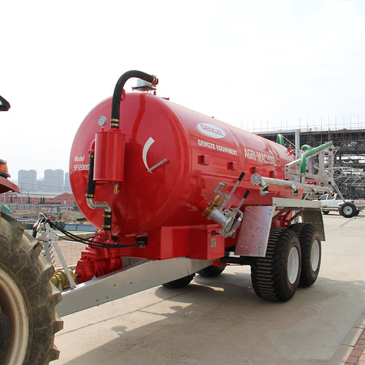 High Efficiency Liquid Manure Fertilizer Spreader Trailer Slurry Spreading Machines