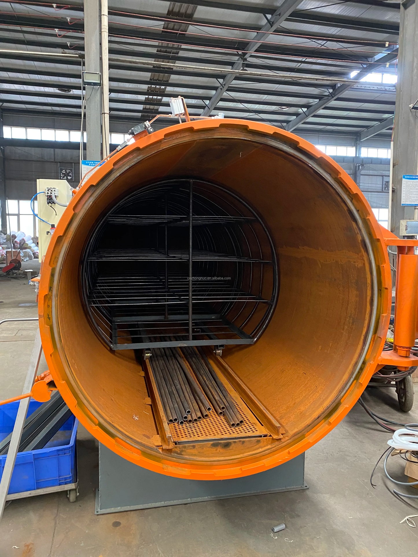 Commercial mushroom substrate sterilizer steam mushroom autoclave