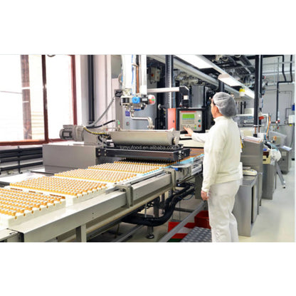 2023 Full Automatic Muffin Production Line Pastry Cake Making Cup Cake Production Line Machine