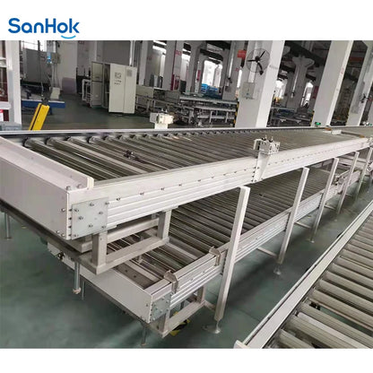 Free Flow Conveyor Dish Washing Equipment Production Line For Dishwasher Production