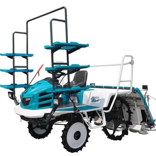High performance riding paddy rice planting machine rice transplanter