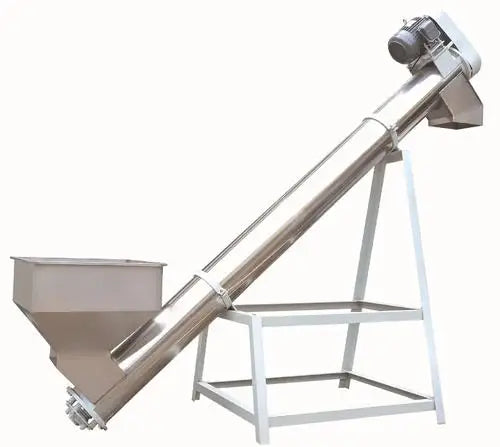 U screw conveyor cement coal ash shaftless screw conveyor