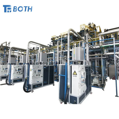 Multistage Herbal Oil Wiped Film Distillation Machine Short Path Molecular Distillation