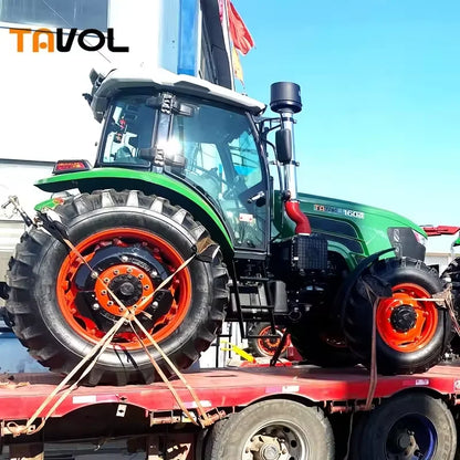 TAVOL Heavy Duty Multifunctional 160hp Agricultural Farm Tractor Agriculture Machinery Equipment