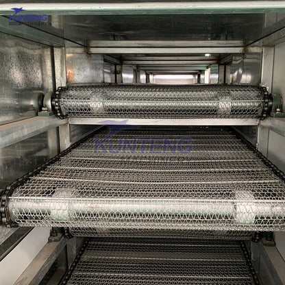 New type automatic seafood drying machine meat drying cabinet tunnel oven drying line