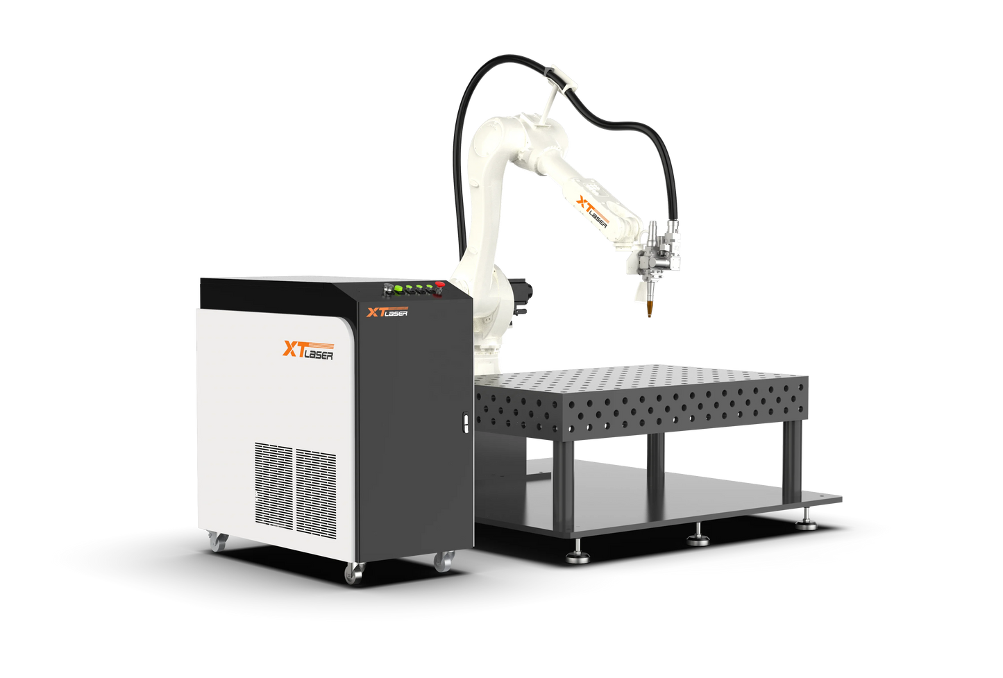 1000W 2000W 3000W robot laser welding torch  & Automated robotic arm welding