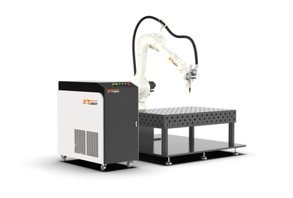 1000W 2000W 3000W robot laser welding torch  & Automated robotic arm welding