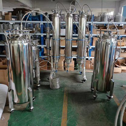 50LB Active Closed Loop Extractor Complete Extraction System with tanks,filter sieve.coil.crc
