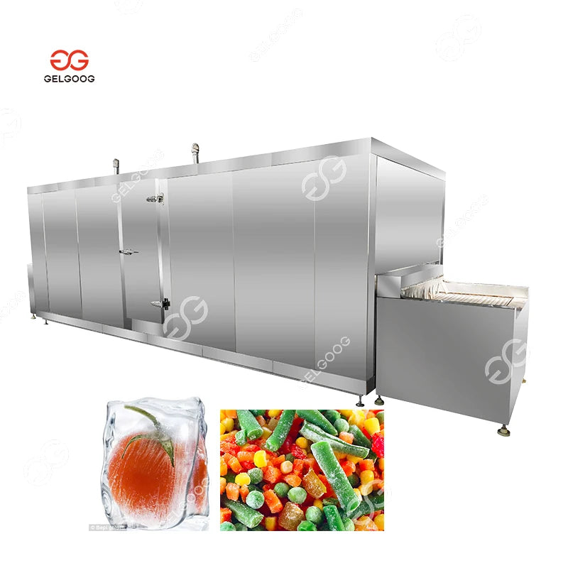Kenyon Nitrogen Flash Strawberry Quick Tunnel Freezer Industry Cryogenic Blast Freezer For Fruits