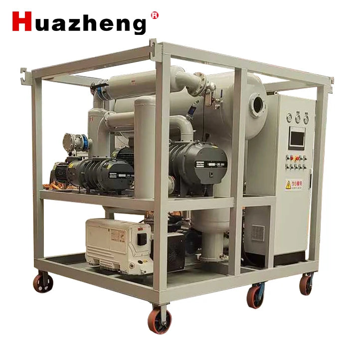300L/Min Double Stage Multi Functions Vacuum Transformer Oil Purification Machine Insulating Oil Dehydration Plant