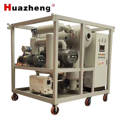 300L/Min Double Stage Multi Functions Vacuum Transformer Oil Purification Machine Insulating Oil Dehydration Plant