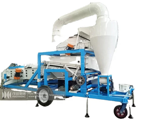 Combine Seed Cleaner Sesame Wheat Paddy Maize Corn Bean Selecting Cleaning Sorting Machine Gravity Separator