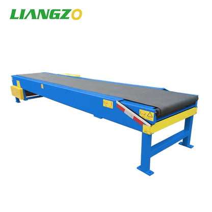 LIANGZO Hot Sale Pvc Automatic Telescopic Belt Conveyor  For Loading And Unloading