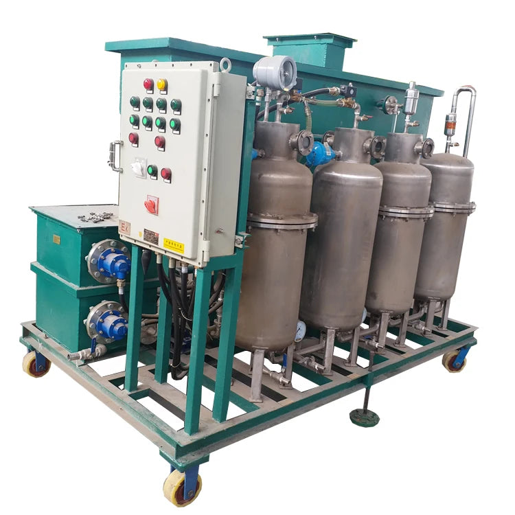 hydraulic oil cleaning machine/purifier/oil and water separator/mobile oil refinery