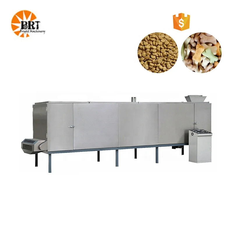 200 kg per hour dog food extruder machines automatic cat feed production line dry pet food making machinery
